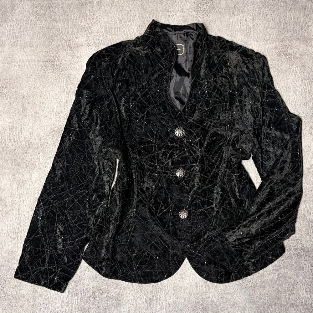 Vintage R&K Evenings Shimmer Velvet Jacket